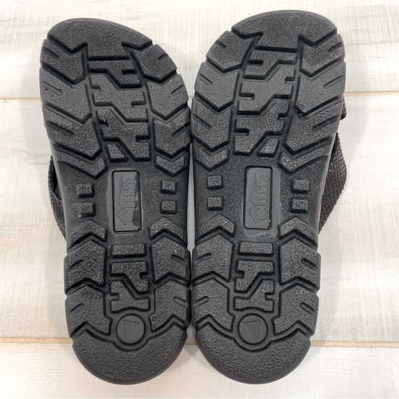 NWOB White Mountain Cliffs Black Cork Bed Manmade Sandals Sz 6 - Picture 9 of 9